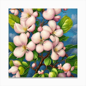 Apple Blossom 1 Canvas Print