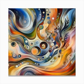 Abstract Painting 10 Canvas Print