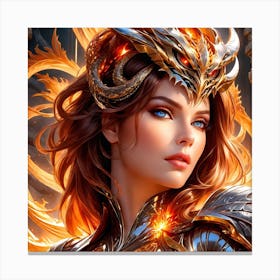 Elven Warrior 1 Canvas Print