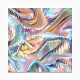 Holographic Fabric 1 Canvas Print