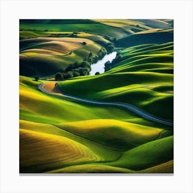 Rolling Hills Canvas Print