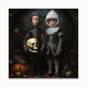 Richardvachtenberg Little Gays From Artworkin The Style Of Othe 6f6565c8 48ae 44f5 A41d 9338c85b26f2 1 Canvas Print