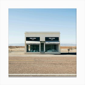 Prada Store Canvas Print