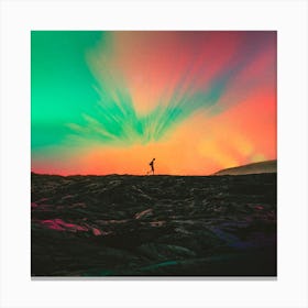 The Wanderer Square Canvas Print