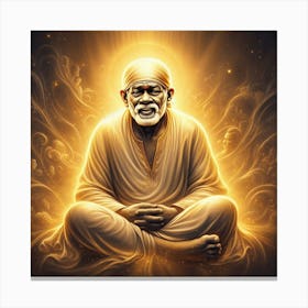 Sai Baba 2 Canvas Print