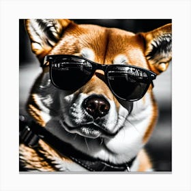 Shiba Inu 6 Canvas Print