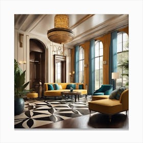 Living Room Canvas Print