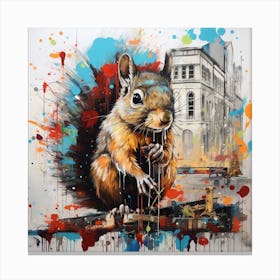 Squirrel Canvas Print