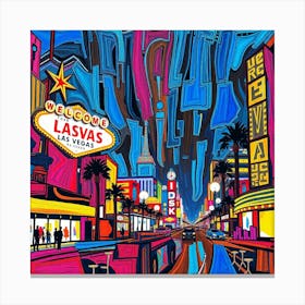 Welcome To Las Vegas 1 Canvas Print