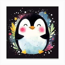 Cute Penguin Stampe su tela