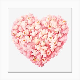 Heart Of Popcorn 9 Canvas Print