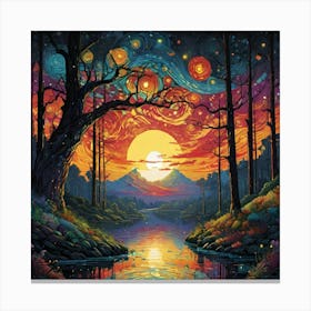 Starry Night Canvas Print