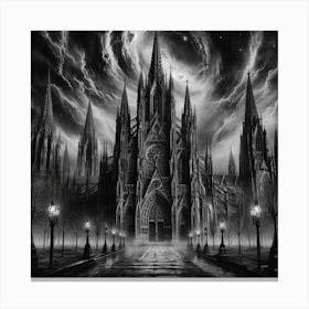 Gothic Cathedral 20 Canvas Print