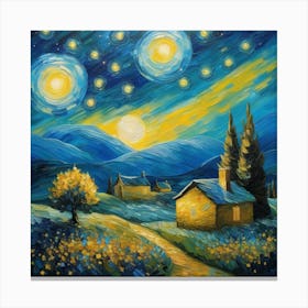 Starry Night Canvas Print