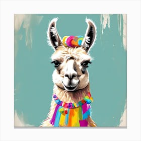 Llama Canvas Art Canvas Print