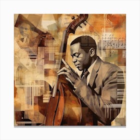 Jazz Musician 28 Canvas Print