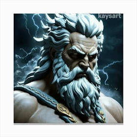 Greek God Canvas Print