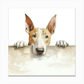 Bull Terrier 2 Canvas Print