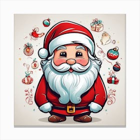 Santa Claus 6 Canvas Print