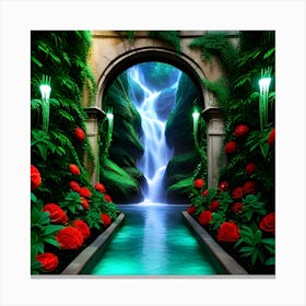 Rosie Archway II Canvas Print