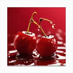 Cherry On Top Canvas Print