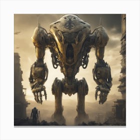 Giant Robot 1 Canvas Print