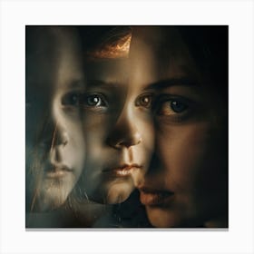 Portrait Of A Child Canvas Print