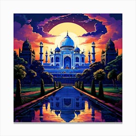 Taj Mahal Canvas Print