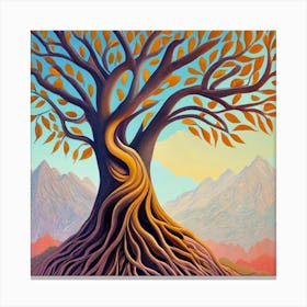 Tree Of Life 34 Canvas Print