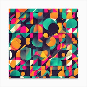 Abstract Geometric Pattern Canvas Print