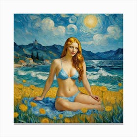 Starry Night sfg 1 Canvas Print