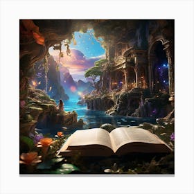 Book Of Wonders Canvas Print