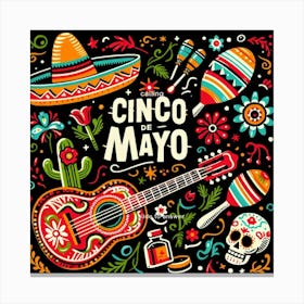 Cinco De Mayo 1 Canvas Print