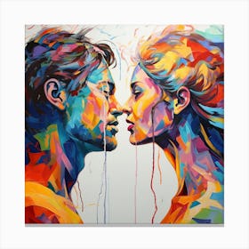 'Kiss' Canvas Print