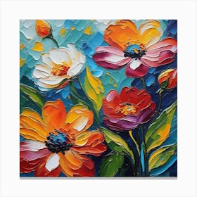 Flower Painting 1 Canvas Print