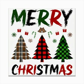 Merry Christmas Canvas Print