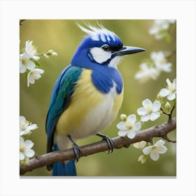 Blue Jay Canvas Print