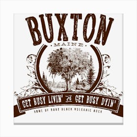 Buxton Maine Canvas Print