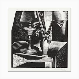 Still life. 1. (1924), Paul Nash Canvas Print