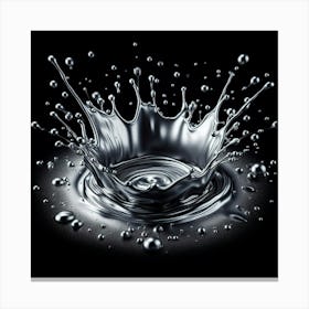 Water Splash 7 Canvas Print