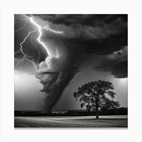 Lightning Storm 2 Canvas Print