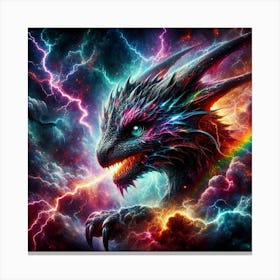 Lightning Dragon 2 Canvas Print