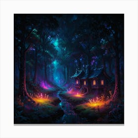 Dark Forest 99 Canvas Print