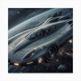 Spaceship 4 Canvas Print