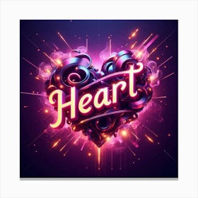 Heart Canvas Print