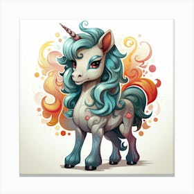 Unicorn 6 Canvas Print