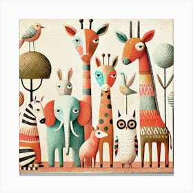 Surreal Animals 012 Canvas Print