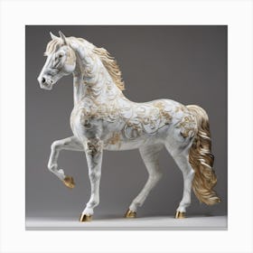 Equestrian Sculpture Canvas Print