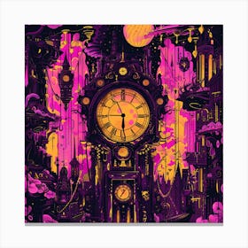 Clockwork City 5 Canvas Print