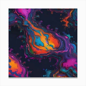 Abstract Painting Canvas Print